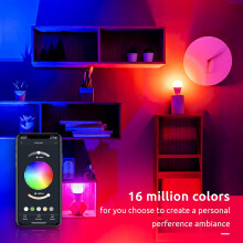 Smart Light Bulbs, Energy Efficiency Wi-Fi Connected No Hub Required, 9W (60W Equivalent), Dimmable Color Changing, Works with Alexa, Remote Control