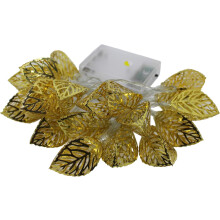 Stylish Battery Operated Leaf Lights String, Waterproof LED For Various Holidays And Parties, Non-Toxic Fabric Artificial Flowers Elevate Your Home