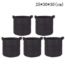 Aeration Fabric Plant Bags, Nonwoven Grow Bags For Indoor Outdoor Use With Enhanced Root Growth