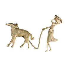 1 Piece Brooch Pin Suit Brooches for Women Animal Walking Charms Brooch Pin Jewellery Pins and Brooches Pin Brooch Pins Women Brooch Golden