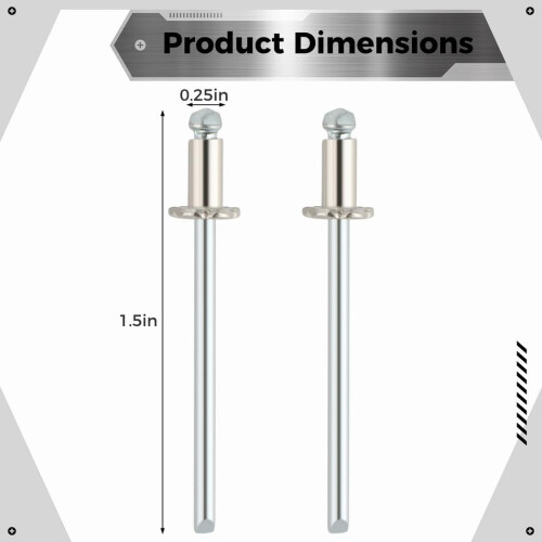 2piece decorative stainless steel rosette rivets, fastening elements for on labels 2