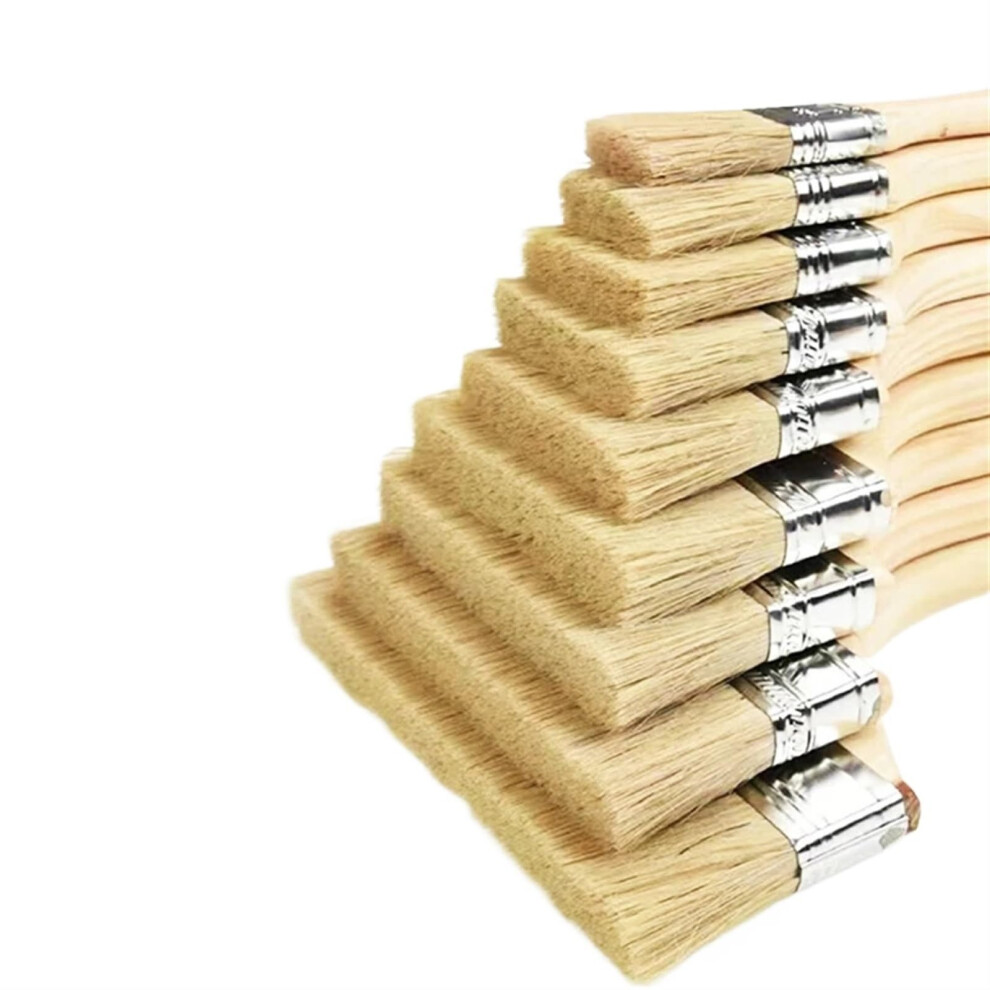 12Piece Brush Set, Artificial Bristle Stain Brushes For Painting (12Pcs) 9412369075796