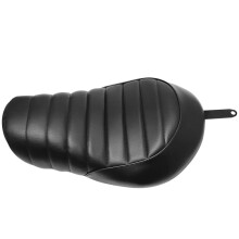 Motorcycle Rear Backrest Cushion Black Leather for Harley Sportster Iron 883 1200 XL883N Roadster Custom 2016