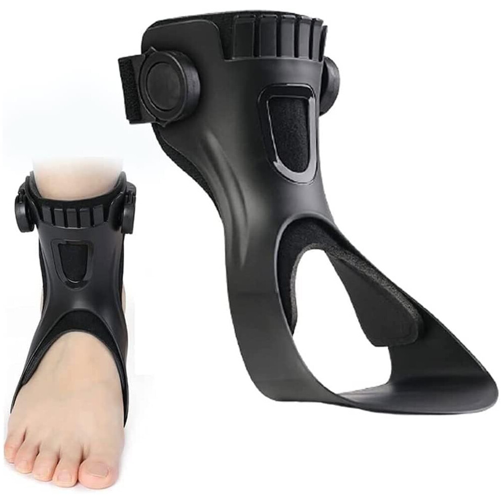 Foot Supports Ankle Braces Adjustable Foot Drop Postural Corrector For Foot Drop Plantar Fasciitis Achilles Tendonitisinjury(Left,XL) XL Left