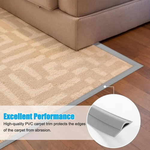 Carpet Edge Decorative Strips, Floor Transition Strips (3M) 2