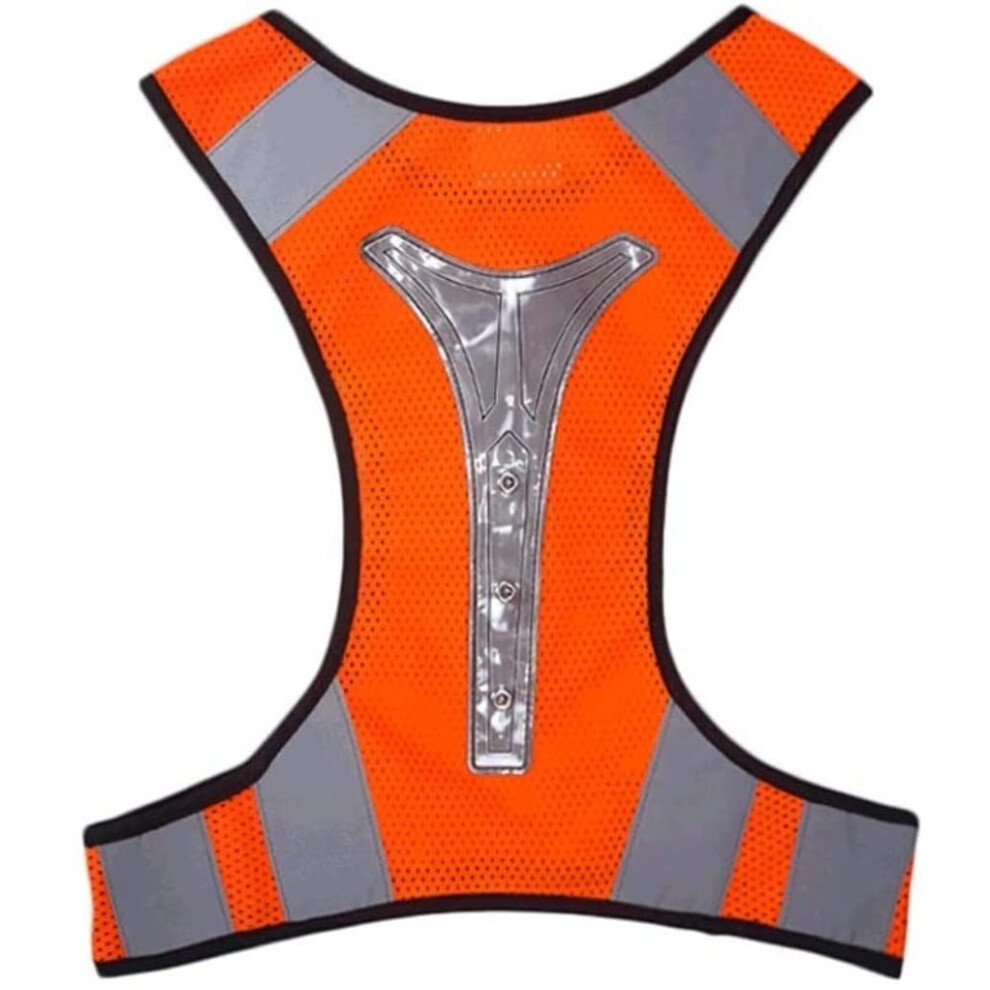 Reflective Vest, For Night Running With Reflective (A, L) Traffic Vest. 9412369077158
