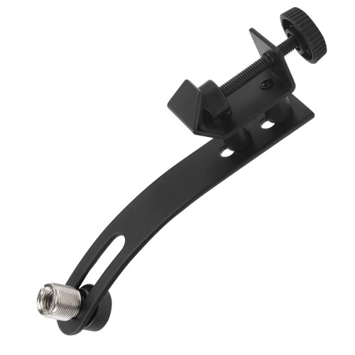 Metal Drum Microphone Clip, Adjustable Rim Mount, Universal Tom Microphone Set Clamp, Adjustable Microphone Mount