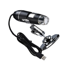 Digital Resolution USB Microscope, Portable Electron Microscope for Nature Enthusiasts with Adjustable Viewing Angle