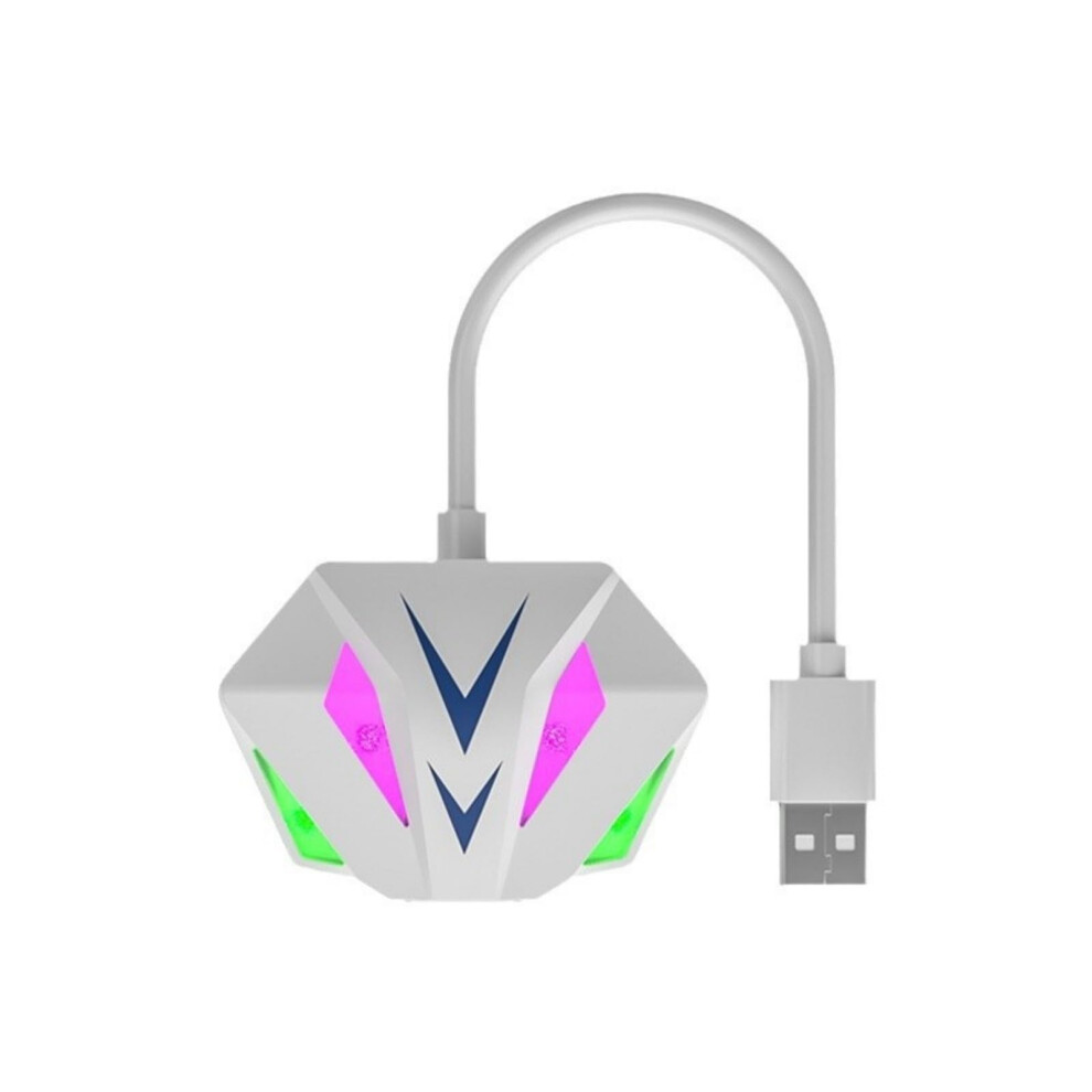 Usb/Type C To Ethernet Adapter Rj45 10/100Mbps For Pc And Laptop Dongle White 9365049879095