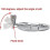 Microphone Shock Mount Condenser Dynamic Large Diaphragm Plastic Microphone Condenser Microphone Metal Shock Absorber 2