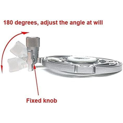 Microphone Shock Mount Condenser Dynamic Large Diaphragm Plastic Microphone Condenser Microphone Metal Shock Absorber 1