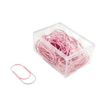 Eleganti articoli per ufficio, segnalibri decorativi - Graffette color oro rosa, graffette di grandi dimensioni per un'organizzazione creativa in