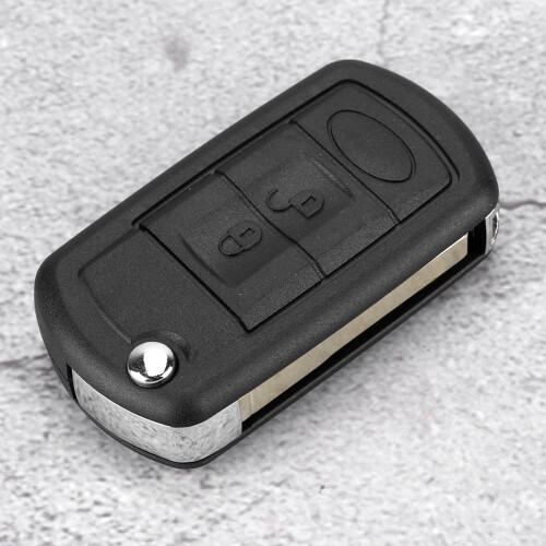 Capa de chave remota programável compatível com chip transponder, resistente e com design flip, para Range Rover Sport e outros modelos. 2