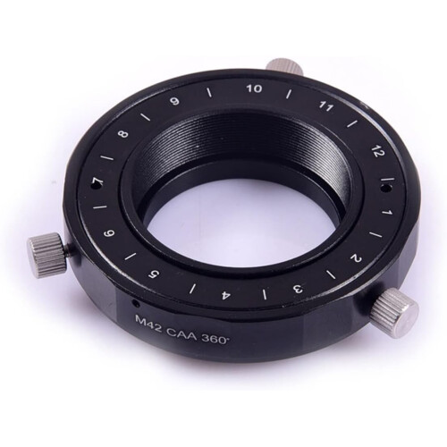 Microscope M42 CAA 360 Rotator Camera Angle Adjuster 1