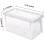 Versatile Storage Solutions, Refrigerator Organizer with Removable Bins for Convenient Access, Durable and High Quality for Long Lasting Use (Pack of 2