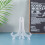 Clear Plastic Easels, Crystal Clear Appearance For Displaying Collectibles, Foldable Design With Adjustable Width For Multi Purpose Usage In Wedding D 3