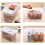 Versatile Storage Solutions, Refrigerator Organizer with Removable Bins for Convenient Access, Durable and High Quality for Long Lasting Use (Pack of 4