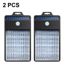 Exterior Solar Powered Lights, Waterproof Outdoor Lights with Rechargeable Battery, Solar Motion Sensor Lights for Corridors & Driveways