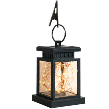 Luminária decorativa solar com efeito de chama tremulante para criar um oásis encantador ao ar livre. Construção robusta e à prova d'água para