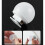 Glamorous Lighted Hollywood Mirror, Adjustable Brightness & 3 Color Lighting Modes, Memory Function & Safe Durable Design, Detachable Magnification, 4