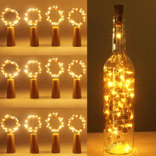 DIY Fun Shape Creators, Power-saving String Lights For Indoor Outdoor Decor, Battery Operated Copper Wire Fairy Mini String Lights, 12 Pieces