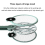 Foldable Portable Design Ensures Space-Saving Storage, Durable Abs Plastic for Long-Term Reliability, Electric Fly Swatter with Rechargeable Handheld 3
