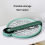 Foldable Portable Design Ensures Space-Saving Storage, Durable Abs Plastic for Long-Term Reliability, Electric Fly Swatter with Rechargeable Handheld 6