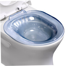 Sitz Bath For Toilet, Portable OverTheToilet Sitz Bath Tub For Hemorrhoids, Postpartum Private Care, Safe Home Use