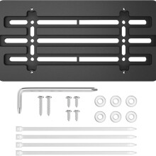Car Front Bumper License Plate Mount Holder For SUV And Truck, Bracket Mounting Set With Screws And Screwdriver
