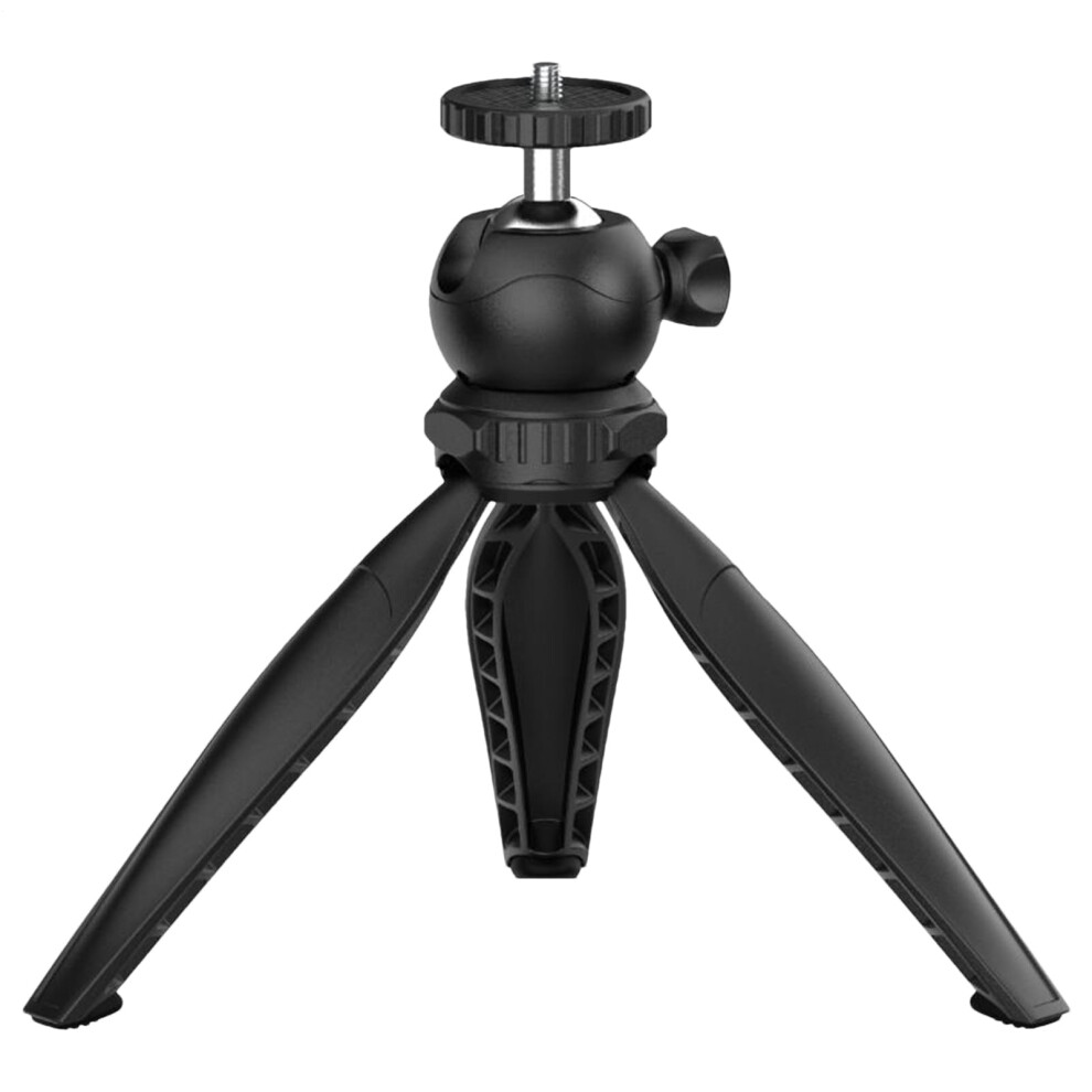 Portable Tripod, Lightweight Adjustable Phone Stand For Vlogging Travel, 7.99 Inches Black 9365049850872