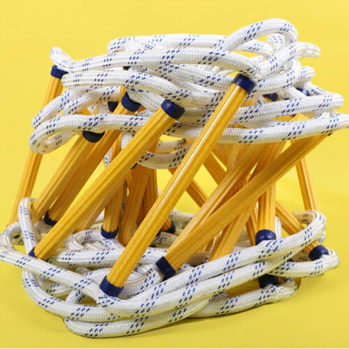 Portable fire ladder for sloped roofs (115FT/35M) 1