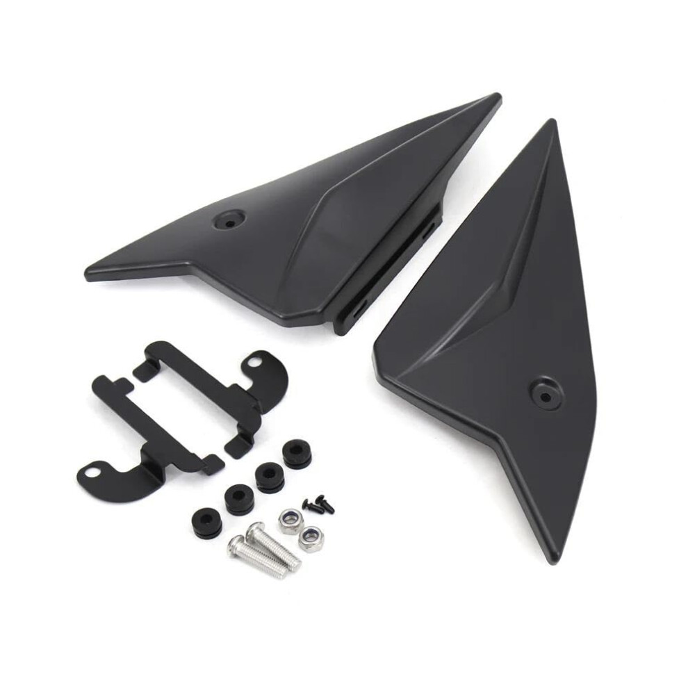 Mt09 Side Panels For Yamaha Fz09 2014 Fairing Cowl Plate Cover Aerodynamic Spoiler Wing Black 9412369115805