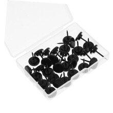 30 Pieces Decorative Cork Push Pins for Bulletin Boards, Crafts, School and Office, Durable for Photos and ToDo Lists
