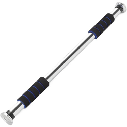 Pull Up Bar Adjustable Length Door Frame Mount Home Gym Strength Training Bar 1