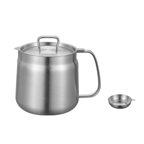 304 Ölsiebtopf in Lebensmittelqualität mit-1,5 l und Filter