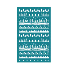 Christmas Clay Earring Template Set for Ceramics Craft-SY206