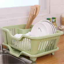 Pink Kitchen Dish Rack Over Sink with Drainboard - Gift for Friends & Family