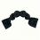Black 2025 Soft Compression Silk Sleep Mask for Travel, Adjustable, Light Blocking, Comfortable, Black 1
