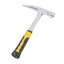 Yellow & Black Pointed Geological Exploration Hammer, Mineral Rock Hammer with Pointed Mouth