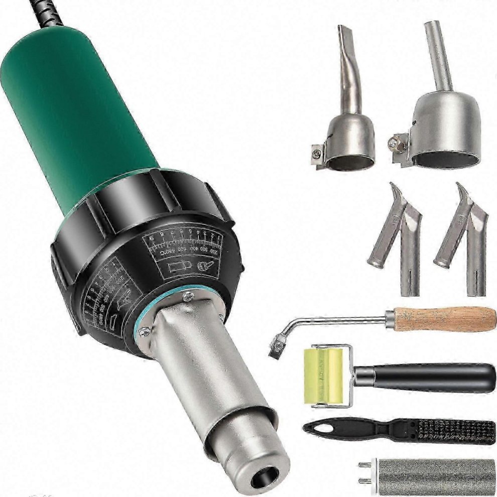 1600W Hot Air Torch Pvc Plastic Welding Gun Kit 7057162621034