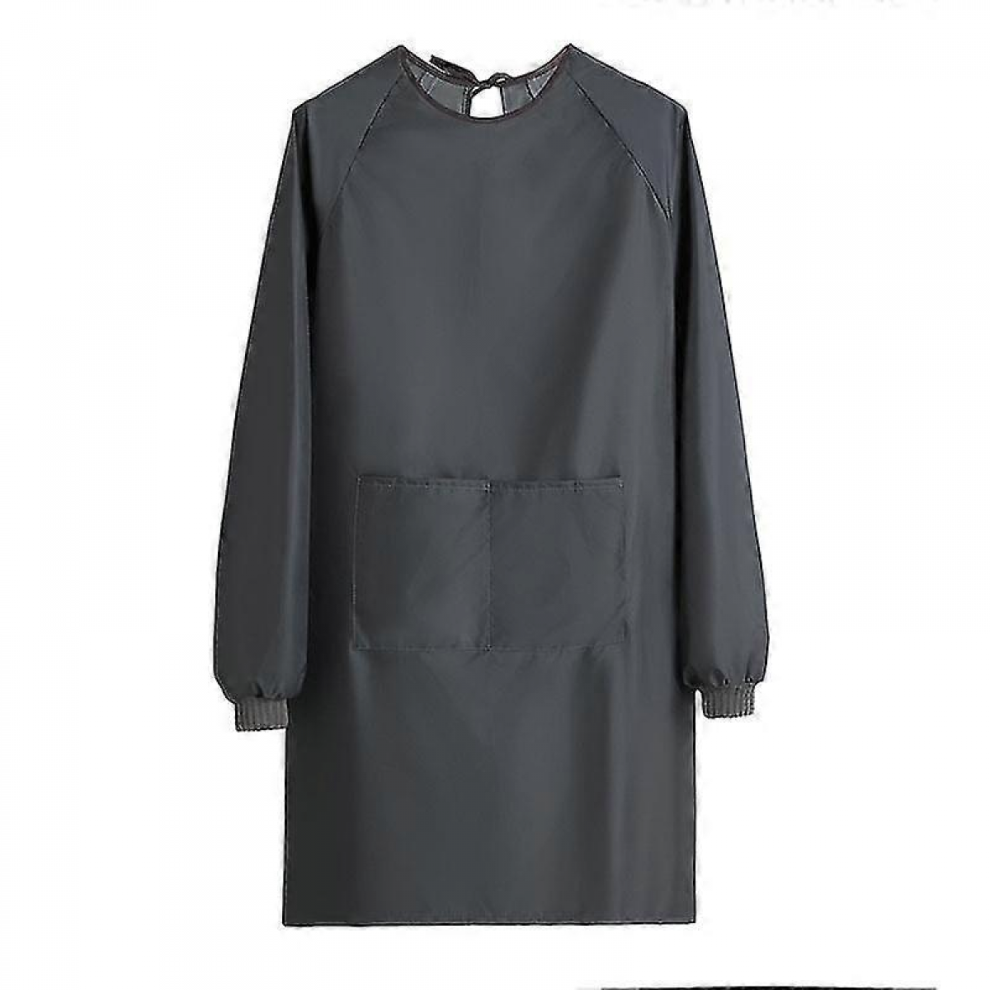 Waterproof Sleeved Apron For Dishwashing, Coffee, Restaurant Cleaning 7057162621102