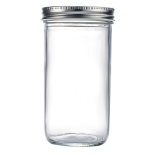 650ml Glass Sealed Jar with Screw Airtight Lid, Large Capacity Clear Multifunctional