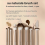 Premium 9-Piece Gold Makeup Brush Set for Foundation, Powder, Concealer 2