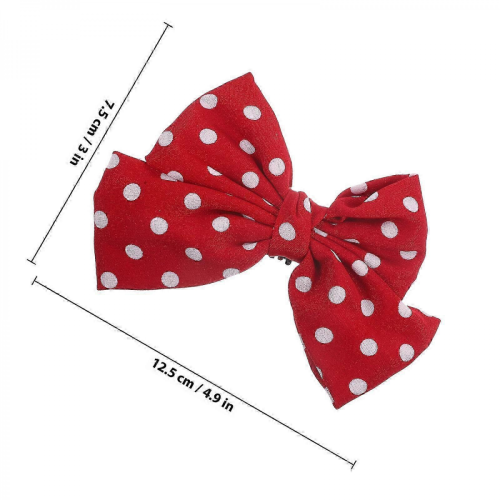 Red Bow Shoe Clips for Women, 1 Pair 1