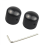 2Pcs Silver Metal Dome Knobs for Electric Guitar Bass Tone Volume Control 1