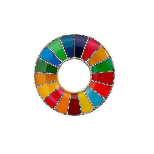 Broche des 17 Objectifs de développement durable (ODD) des Nations Unies - JA