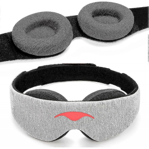 2025 Blackout Sleep Mask 100% Light Blocking Adjustable Comfortable Night Eye Cover