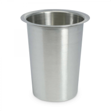 Ensemble de 3 porte-ustensiles en acier inoxydable, design robuste de 9,5 cm (3-3/4 po).