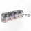 Black Transparent Multicolor LED Keycap Tester with 4 Keys for Mechanical Keyboard 1