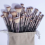 Pink CoffeeMAANGE 30pcs Professional Makeup Brush Set with Bag 2